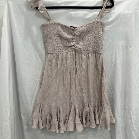 Smocked Ruffle Mini Dress - Picture 3 of 4
